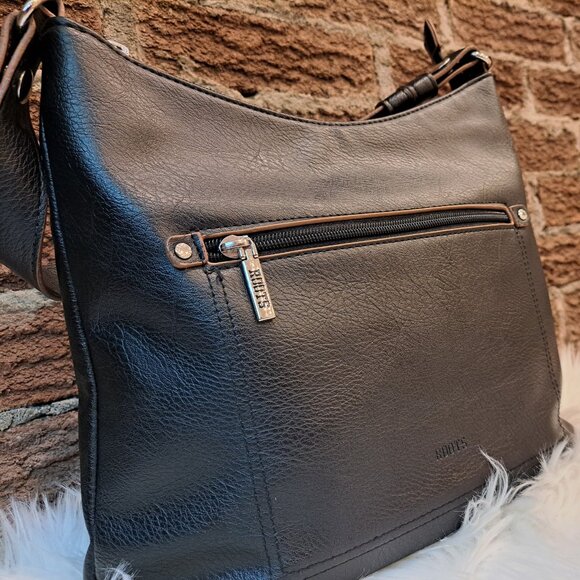 Roots black shoulder purse - Picture 8 of 8